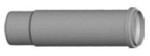 Mufa przesuwna DN80/125 biała wsuwany długość 200mm