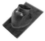 Płyta dachowa brunatna DN100/60 x 125/80 o nachyleniu 25-45° dachówki