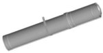 Przejście dachowe DN110/160 dla rury powietrzno-spalinowej 1000 mm