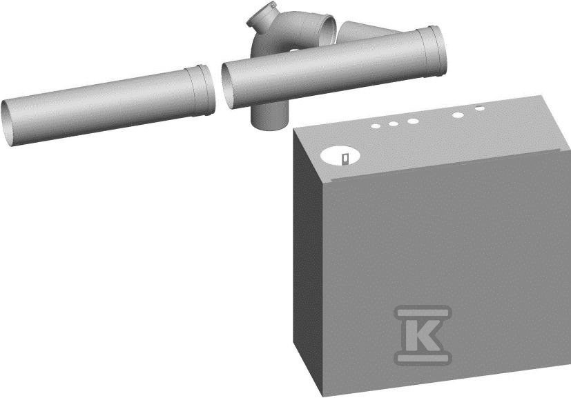 Zestaw do rozbudowy kolejnego kotła MGK - 2651305