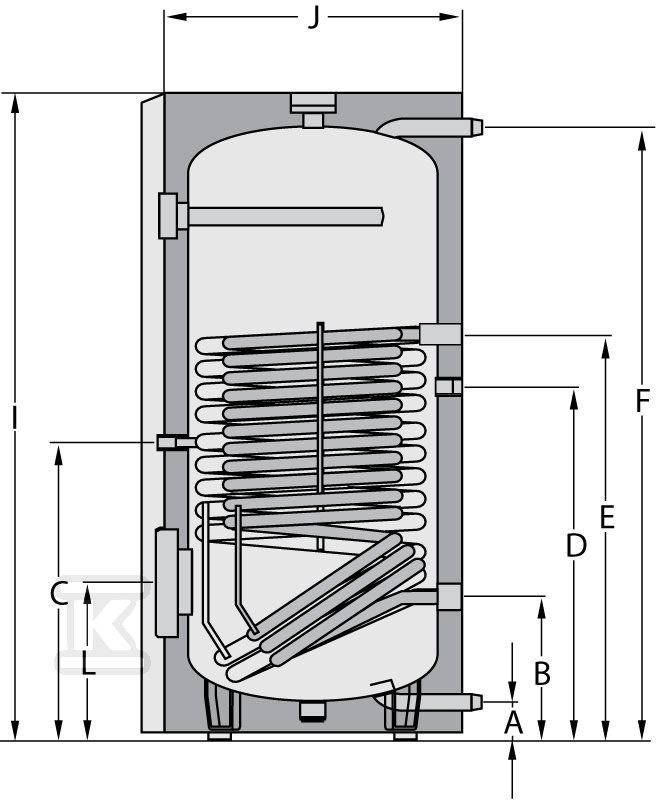 Zasobnik warstwowy Wolf CEW-1-200 - 9145991