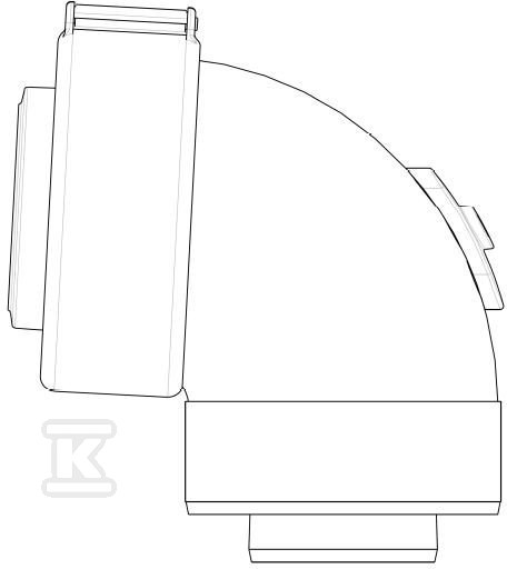Syfon do zaworu bezpieczeństwa FGB - 8612254
