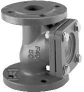 Zawór zwrotny kołnierzowy typ 408 DN350 - 149B2909