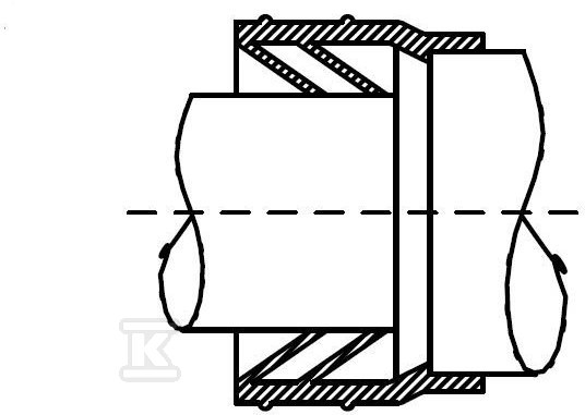 BIS Mengering Fix Coupling DN100 - 7460100