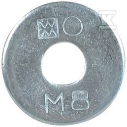 BIS Podkładka płaska WM0-35 12.5/25mm - 6533312