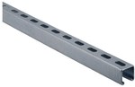 BIS RAPIDSTRUT, mounting rail, galvanized, with perforation, 41X41X1.5 /2m/