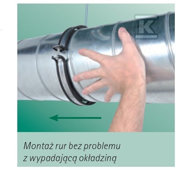 BIS Aero M8 250MM ventilačná svorka - 4115250