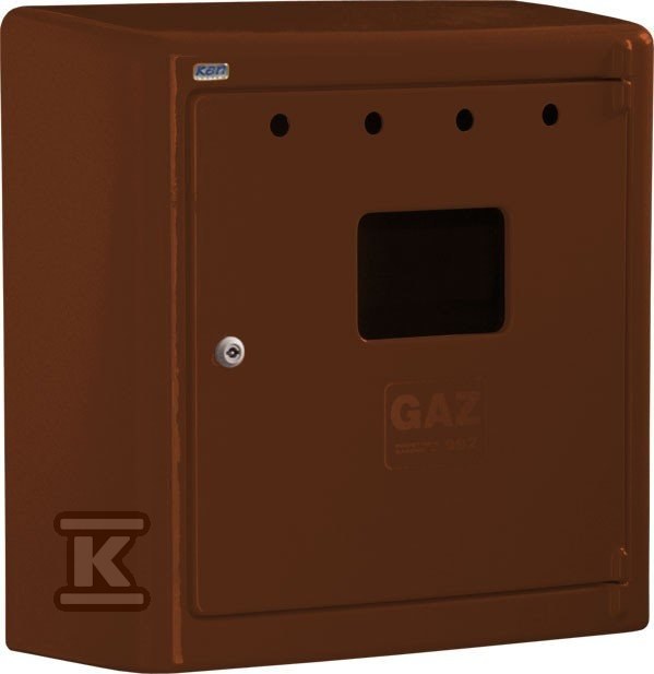 Brown gas meter housing G66/P - G-66-2