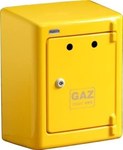 Obudowa zaworu gazowego żółta G034 natynkowa otwarta