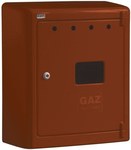 Obudowa gazomierza klinkierowa G056/P natynkowa otwarta