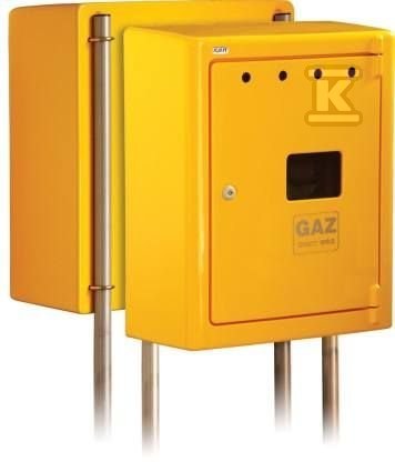 Yellow gas meter housing G56/MK surface - G-56S-1