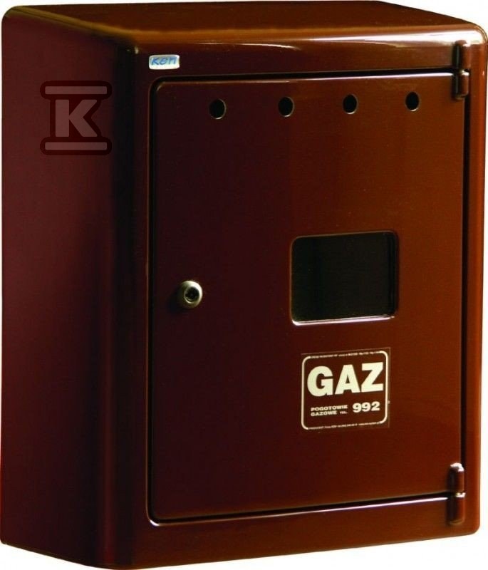 Brown gas meter housing G56/MK surface - G-56S-2