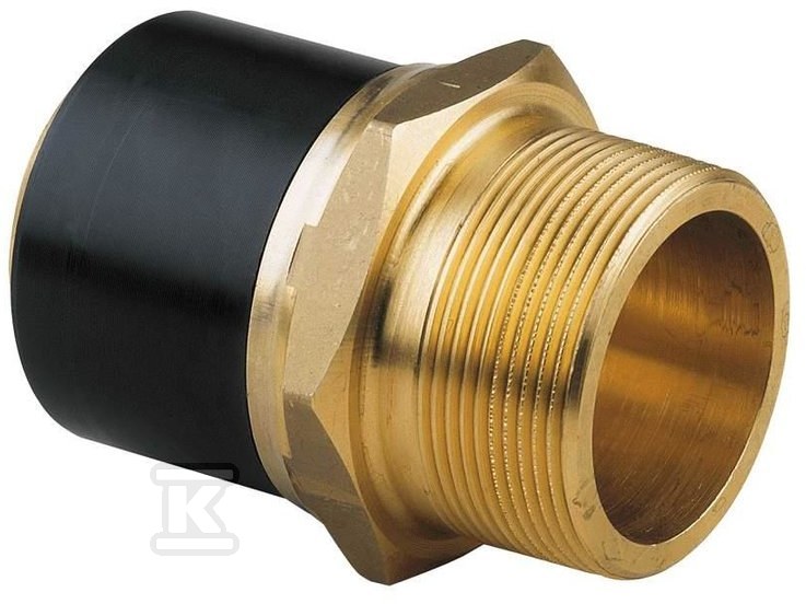 PE-sárgaréz adapter külső menettel GZ, - 720920708