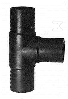 Trójnik doczołowy długi 90ST. LS d560 - 753200128