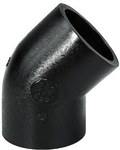 Butt knee short 45ST. DN20 PE100, SDR11, PN10 gaz/PN16 water