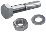 A set of screws with M20x140 thread for a steel flange, 4 pcs. Onnline