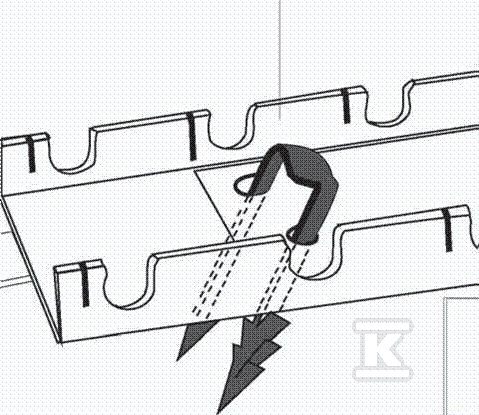 Onnline clip 5cm for rails for - F-697905