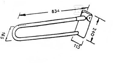 METALIA HELP foldable double handle - R66830,11