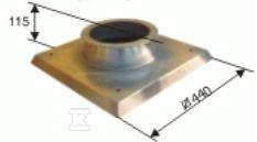 Roof socket B/I 200 galvanized - UNIWERSAL51