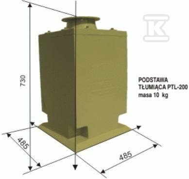 Laminate damping base PTL 200, standard - UNIWERSAL72