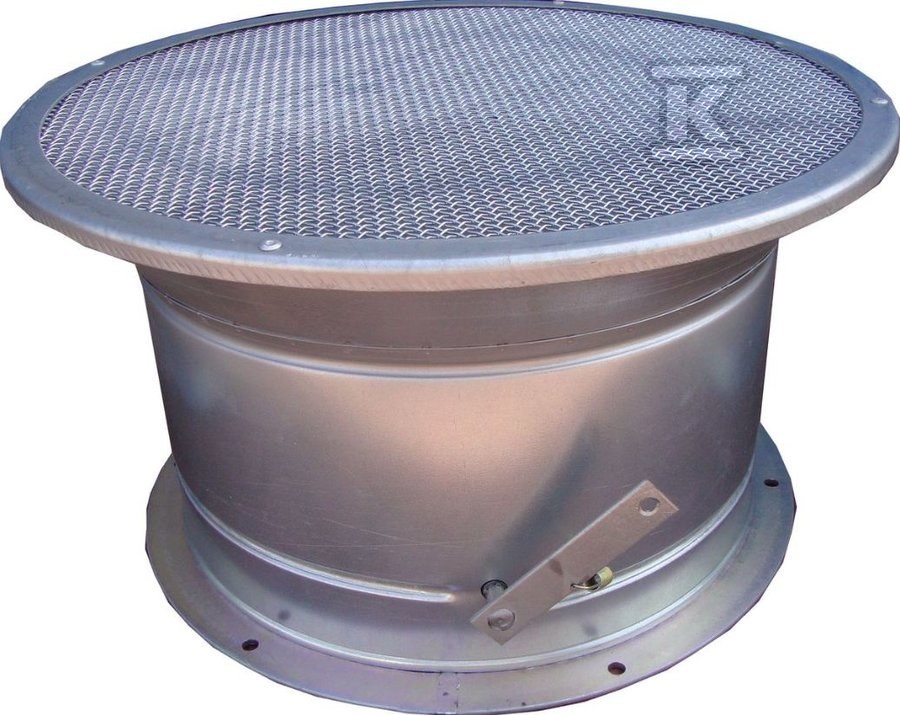 Adjustable acid-resistant damper 315 - UNIWERSAL110