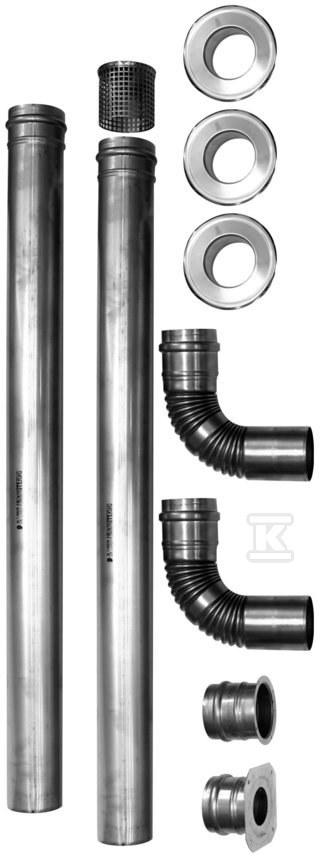 Zestaw rozdzielny 80+80 - K.012002