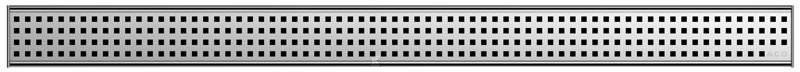 ACO ShowerDrain C grate 1185mm, SQUARE - 9010.88.72