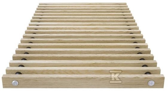 Oak roll-up grille type 20x220 - ZD-1,8/20/220