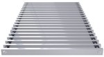 Kratka zwijana aluminium naturalne - profil zamknięty typ 35x190