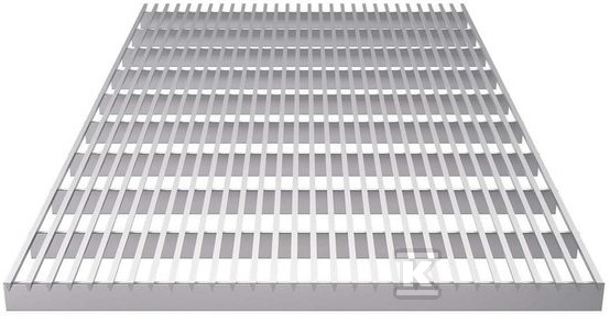 Stainless steel grate type 20x400 - SN-1,8/20/400