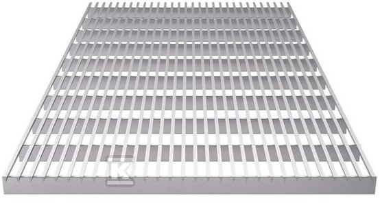 Stainless steel grate type 25x130 - SN-1,8/25/130