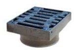 Cast iron street inlet DN 315mm, class B125 = 12.5t, grate (Diamir 315 well)