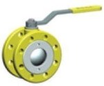 Oil-based ball valve DN 100 WK2a 1.6 MPa with compensation