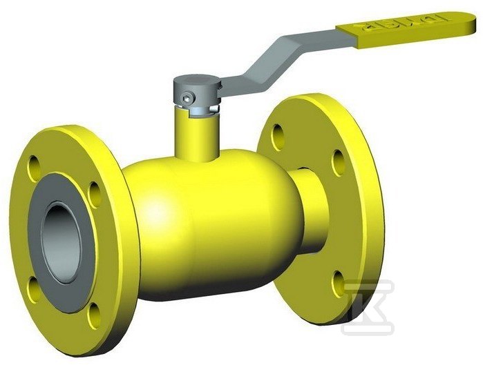 Zawór kulowy gaz DN 125 WKP 2a 1.6 MPa - APA12500016160