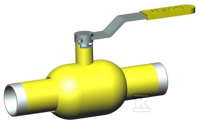 Кран газовий кульовий DN 25 WKP 2c 1,6 - APA02500140170