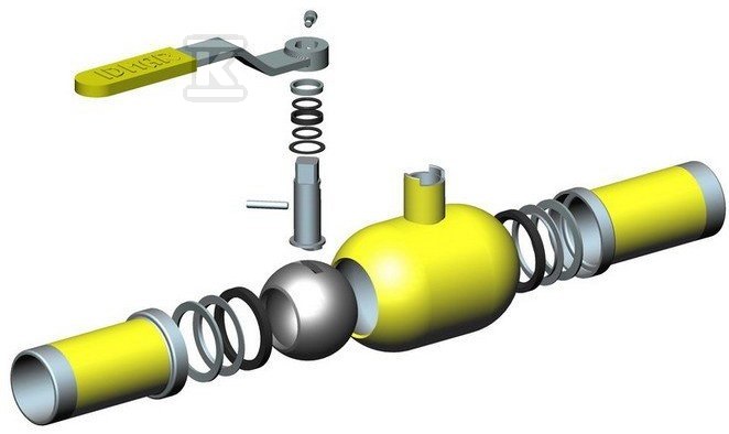 Zawór kulowy gaz DN 65 WKP 2c 1.6 - 4.0 - APA06500140170