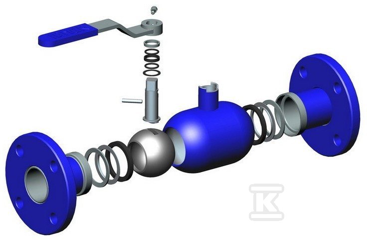 Zawór kulowy woda DN 65 WKP 2a 1.6 - - APA06510040160