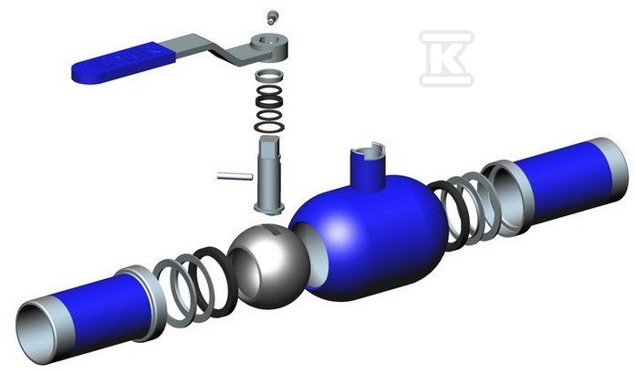 Water ball valve DN 200 WKP 2c 1.6 - - APA20010125170