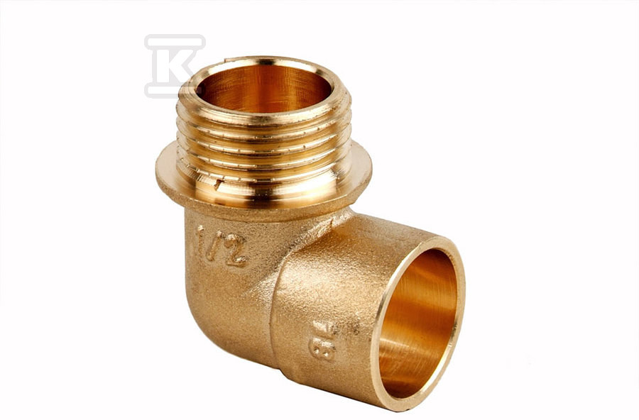 Kolanko przejściowe wkrętne LW 15x1/2" - 4092-1501