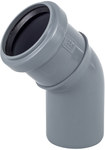 PP elbow for internal sewage 40/45 gray sanitary Onnline