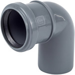 PP elbow for internal sewage 40/90 gray sanitary Onnline