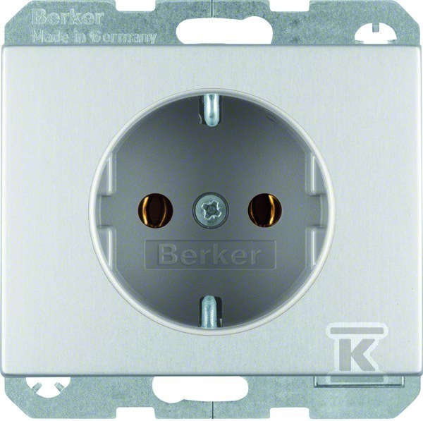 Gniazdo SCHUKO alu, K.5 - 41157003