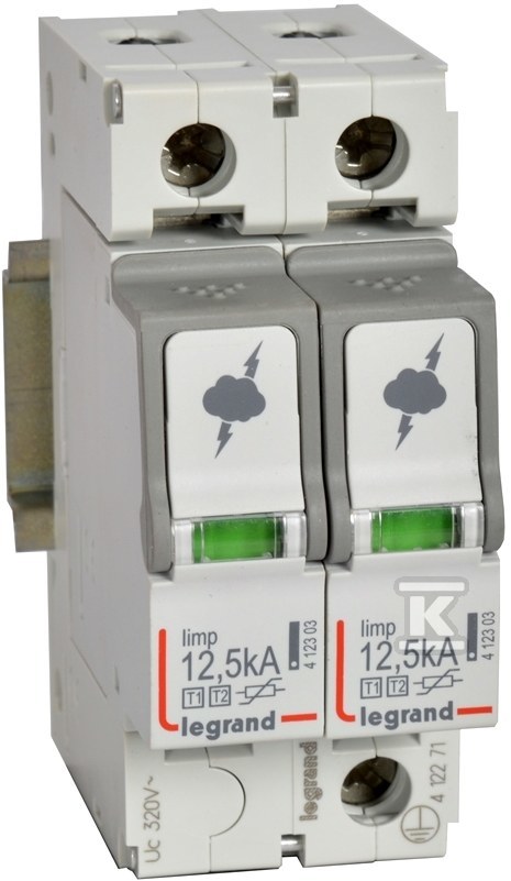 Ogranicznik overvoltage T1+T2 12,5/60 - 412271