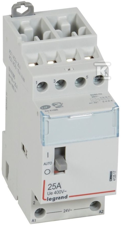 Modular contactor SM 425 25A 24V 4NO - 412517