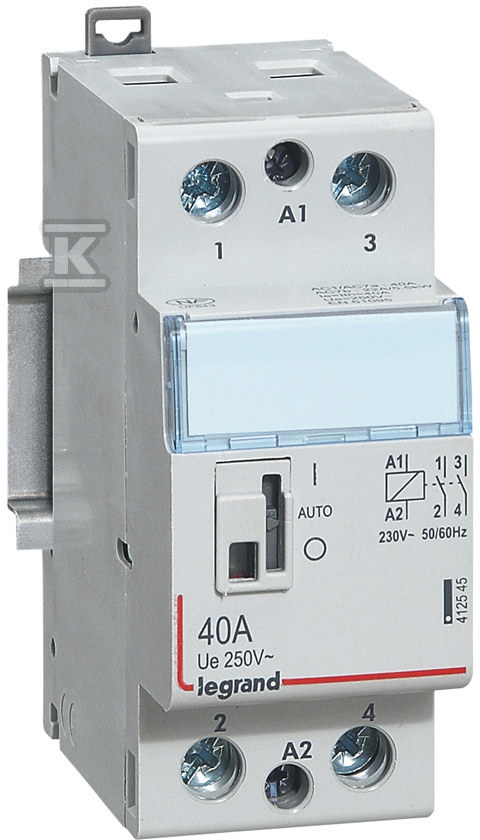 Modular contactor SM 340 40A 230V 2NO - 412545