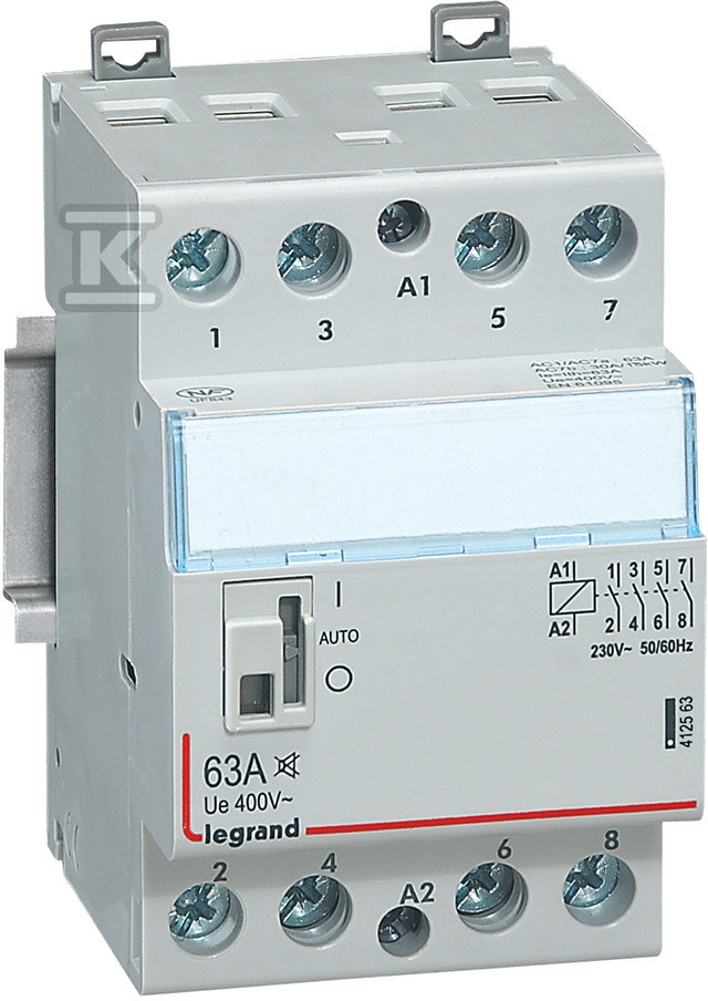 Modular contactor SM 363 63A 230V 4NO - 412563