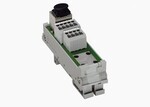 Moduł przejściowy, RJ-45, złączki i złącza do PCB, 2-rzędowe, Cat. 5, w podstawce montażowej, z podłączeniem ekranu, z obejmą zaciskową do ekranów, 1,50 mm2