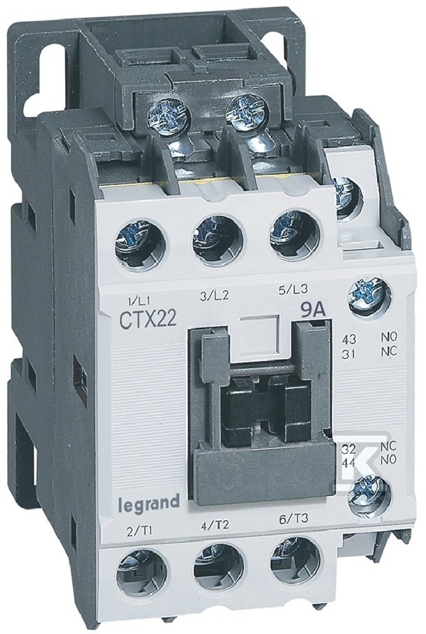 CTX3 3P 9A contactor 1NO1NC 48V AC - 416082