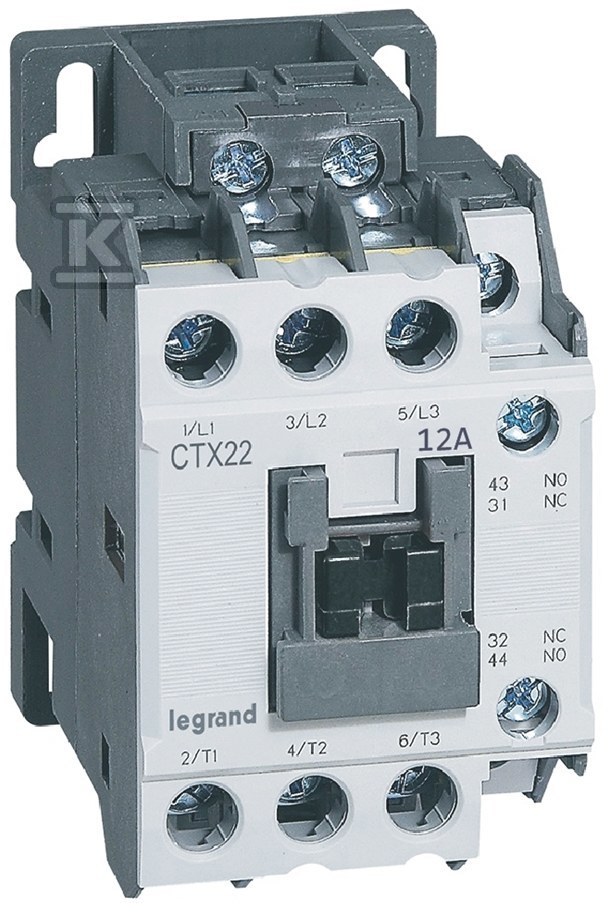 CTX3 3P 12A contactor 1NO1NC 48V AC - 416092