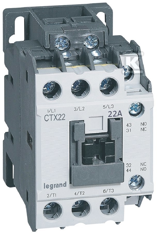 CTX3 3P 22A contactor 1NO1NC 48V AC - 416112